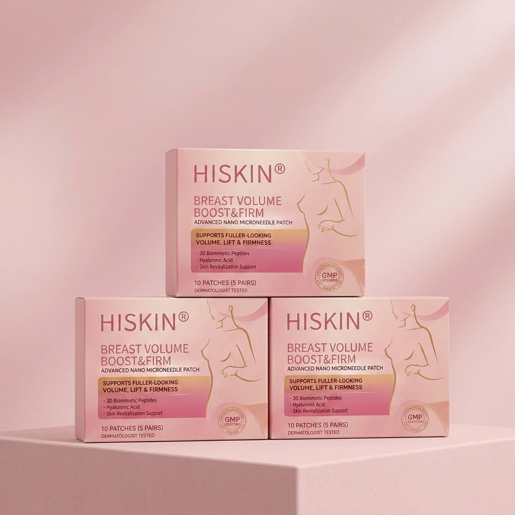 💥𝐇𝐈𝐒𝐊𝐈𝐍® 👩‍⚕️ Targeted Breast Enhancement Advanced Nano Microneedle Patch💃