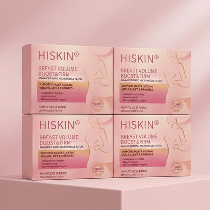 💥𝐇𝐈𝐒𝐊𝐈𝐍® 👩‍⚕️ Targeted Breast Enhancement Advanced Nano Microneedle Patch💃