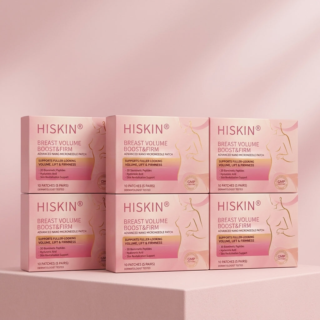 💥𝐇𝐈𝐒𝐊𝐈𝐍® 👩‍⚕️ Targeted Breast Enhancement Advanced Nano Microneedle Patch💃