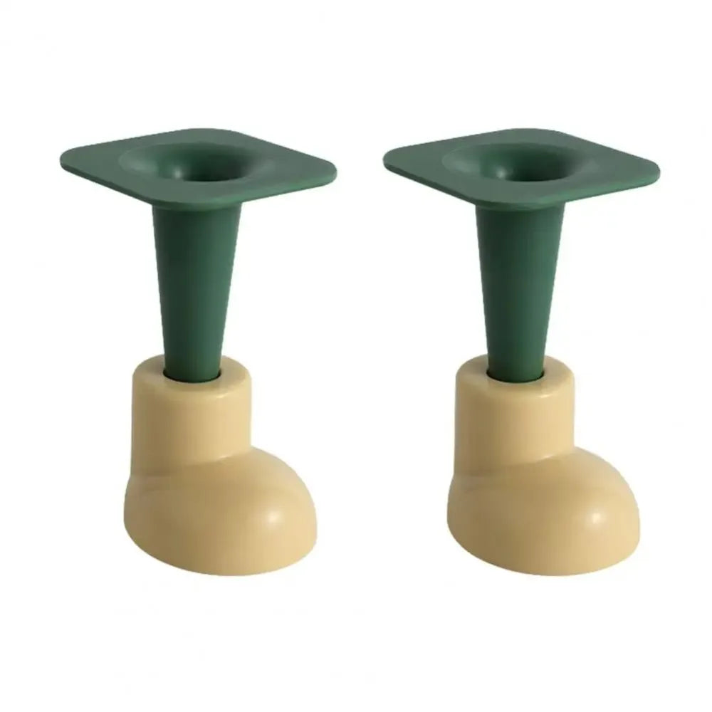 2Pcs Self-Adhesive Decorative Legs for Tissue Boxes & Trash Cans