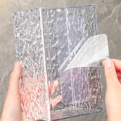 Wall-Mounted Bathroom ✅Tissue Box – Glacier Style Design📦