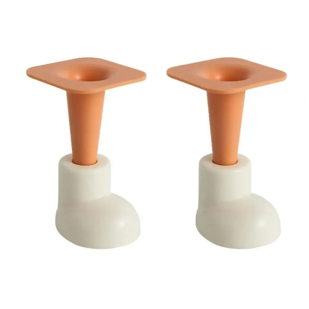 2Pcs Self-Adhesive Decorative Legs for Tissue Boxes & Trash Cans