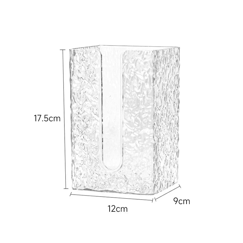 Wall-Mounted Bathroom ✅Tissue Box – Glacier Style Design📦