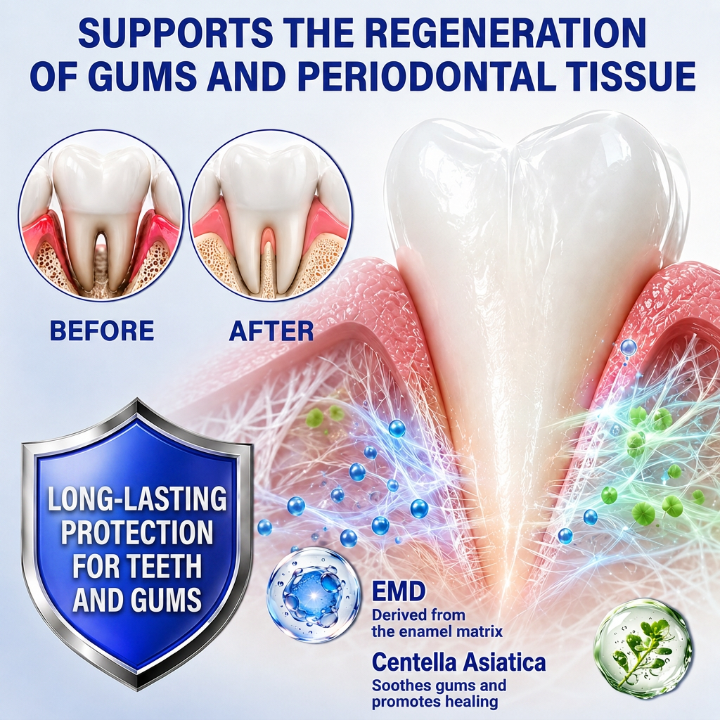 💥🦷𝐇𝐈𝐒𝐊𝐈𝐍®  👩‍⚕️ Targeted Gum Repair Advanced Overnight Precision Gel Pen 🌙