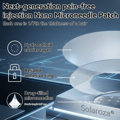 Official Solaroza® Centre | 💫 High-Precision 10-in-1 Weight Loss Patch with Berberine & NAD+